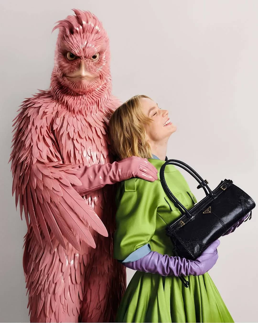 Prada Reframes Celebrity Ambassadorship Through Jordan Wolfson’s Unreal Creature Interactions - Image 2