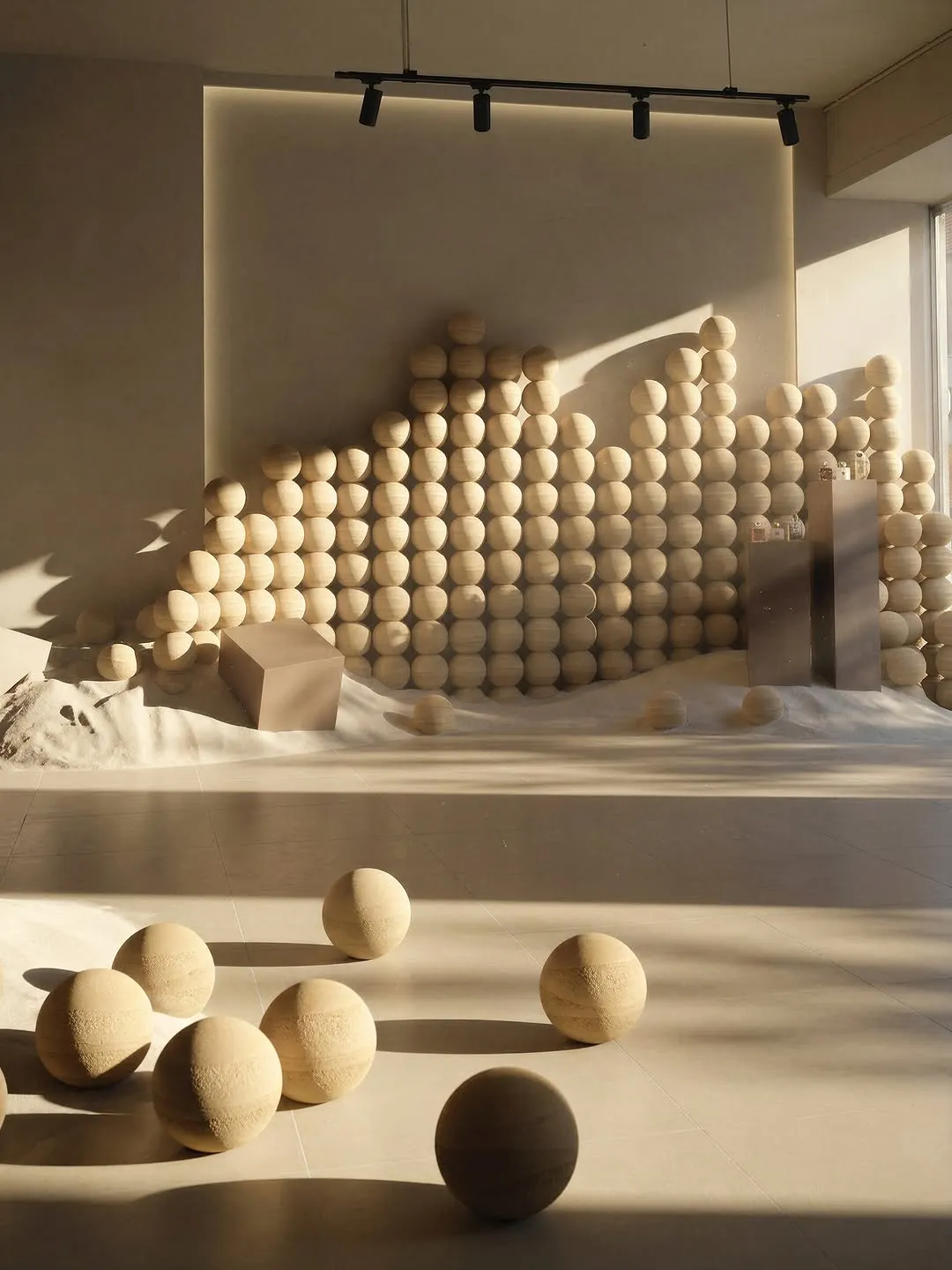Amouage Frames Omani Heritage Through Rammed Earth Installations in Seoul - Image 1